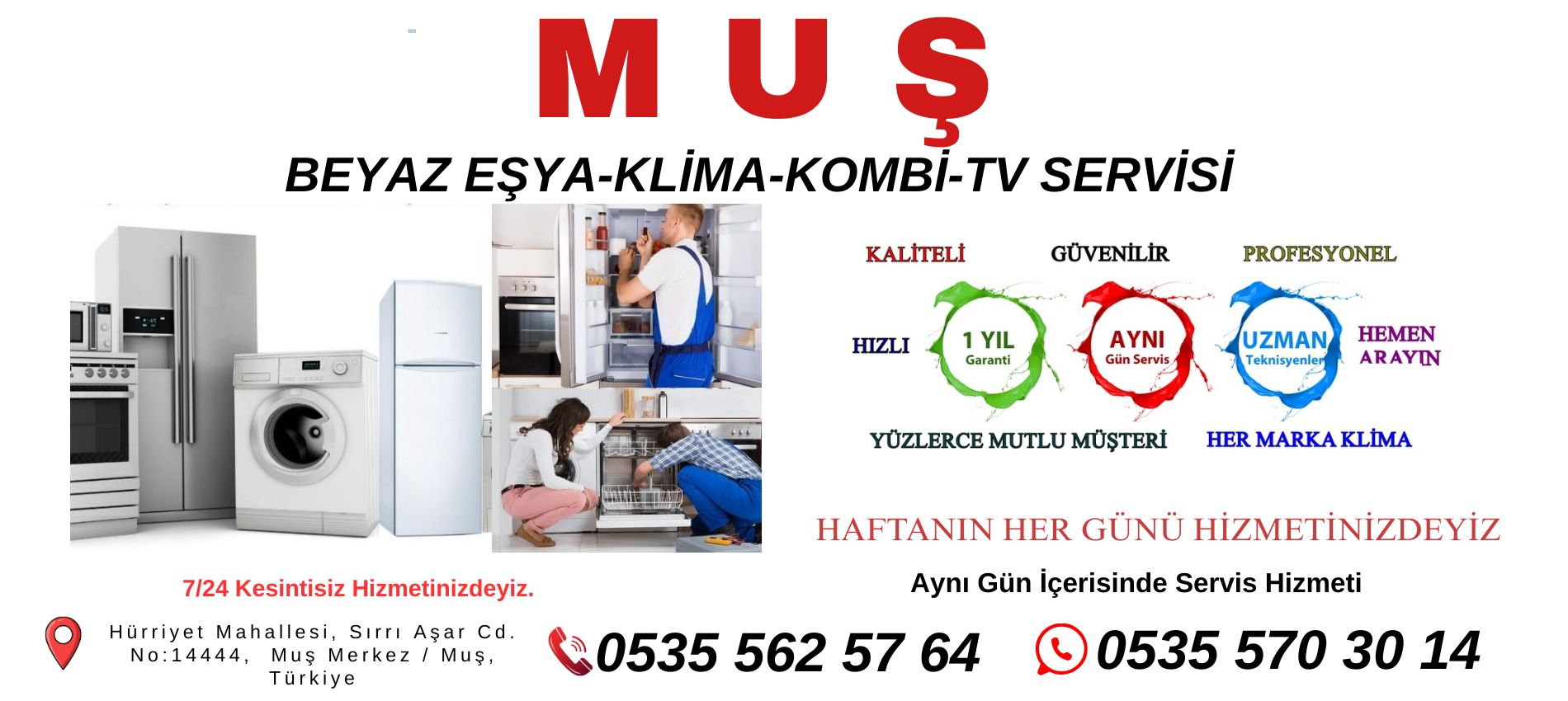 Muş Beyaz Eşya 